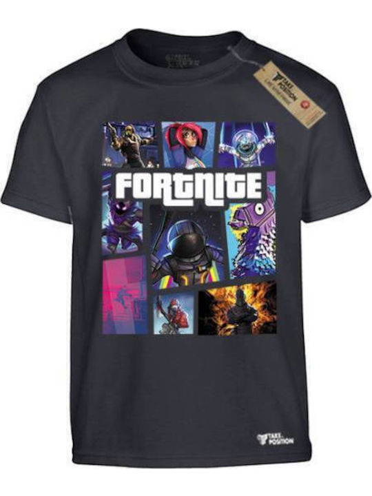 Παιδικό T-shirt Μαύρο