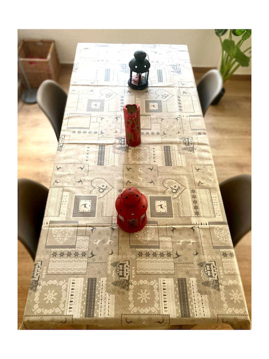 Decotelia Christmas Tablecloth L180xW140cm.