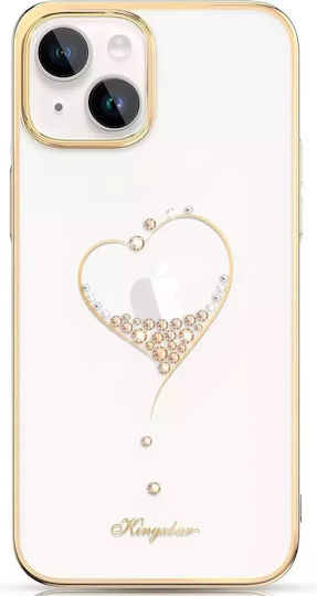 Kingxbar Wish Series Back Cover Σιλικόνης Χρυσό (iPhone 15)