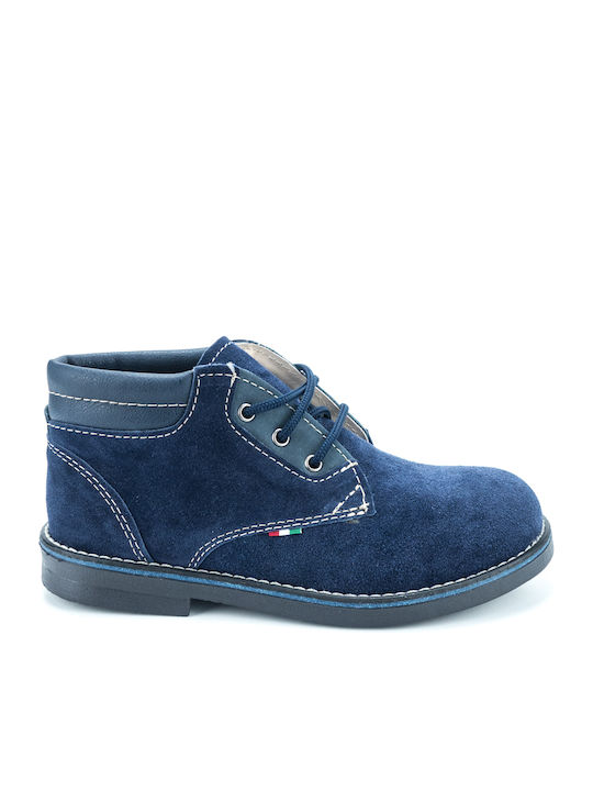 301 Kids Boots with Laces Blue
