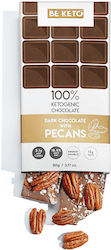 BeKeto Chocolate Dark with Pecan 80gr