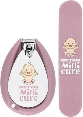 Beter Baby Nail Care Set Mini Cure Pink 1pcs