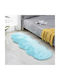 2006712012 Rug Rectangular Furry Turquoise