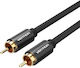 Vention Кабел RCA male - RCA male 1м VAB-R09-B100