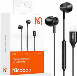 Mcdodo HP-4080 In-ear Handsfree με Βύσμα Lightning Μαύρο Mcdodo HP-4080 In-ear Handsfree με Βύσμα Lightning Μαύρο