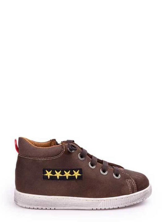Παιδικά Sneakers High Καφέ