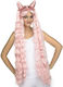 Carnival Wig Curly Pink