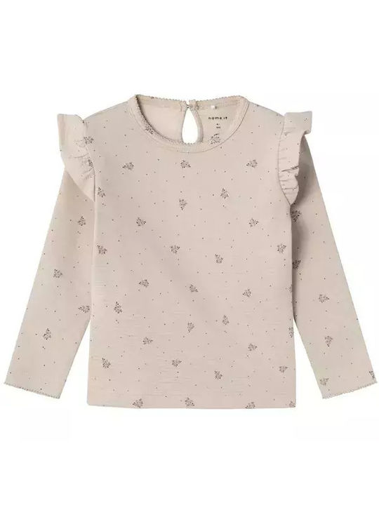 Name It Kids Blouse Long Sleeve Beige