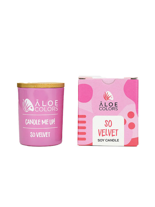 Aloe Colors Αρωματικό Κερί Σόγιας So Velvet σε Βάζο με Άρωμα Βρεφική Πούδρα 150gr