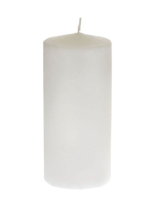 Iliadis Decorative Candle White 2pcs