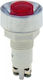 KND LED Индикаторна светлина 12V Червено 10бр 02.011.0041