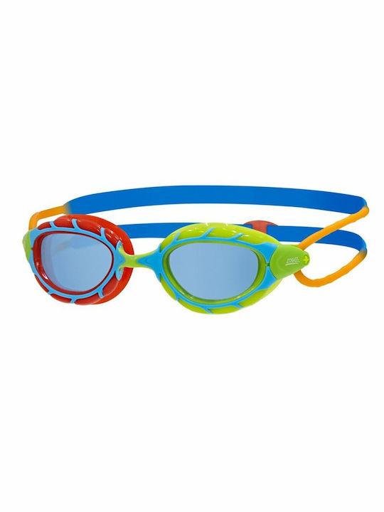 Zoggs Predator Swimming Goggles Kids Red