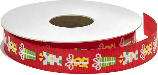 Nuova Vita Christmas Ribbon Red 914x1.5cm 1pc