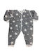 Ninetta Bebe Winter Schlafsack mit Füßen 2.5 Tog Grey mit abnehmbaren Ärmeln