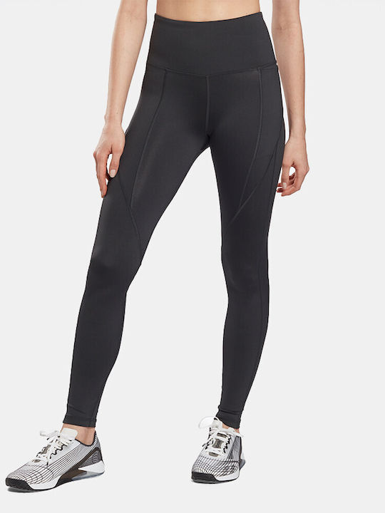 Reebok Pp Frauen Leggings Hochgeschnitten NGHBLK