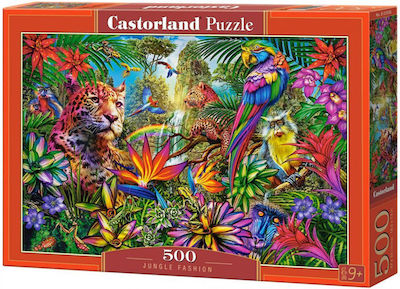 Jungle Fashion Puzzle 2D 500 Bucăți