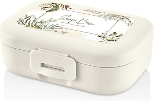 Qlux White Soap Dish