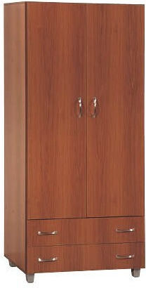 Δίφυλλη Ντουλάπα 85x49x180cm Καφέ
