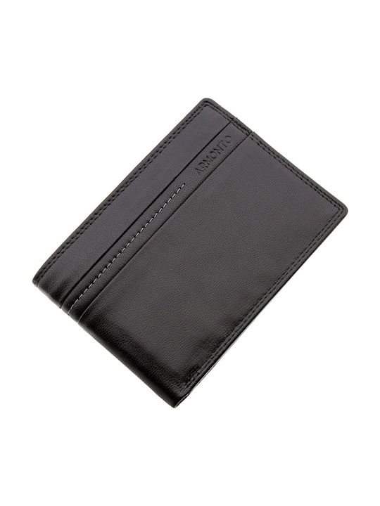 Armodo Men's Leather Wallet with RFID Black