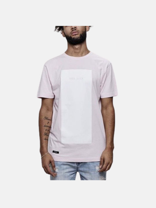 Cayler & Sons T-shirt Bărbătesc cu Mânecă Scurtă Roz palid