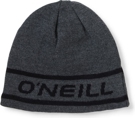 Logo Beanie Beanie Knitted in Gray color