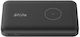 Rixus Power Bank 10000mAh Μαύρο