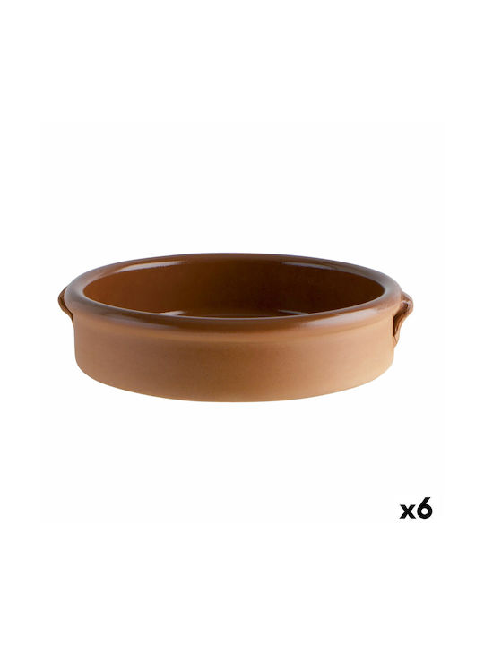 BigBuy Vas de Gătit Rezistent la Căldură Ceramică 25x6cm 1buc