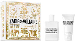 Zadig & Voltaire This Is Her! Set De Parfumuri Pentru Femei Cu Eau De Parfum 2 Bucăți Zadig & Voltaire This Is Her! Set De Parfumuri Pentru Femei Cu Eau De Parfum 2 Bucăți