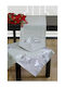 Ilis Home Christmas Tablecloth Fabric Gray