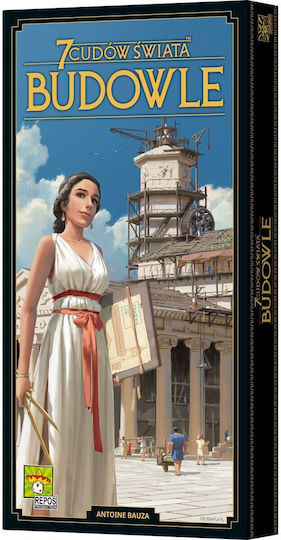 Game Expansion 7 Wonders Buildings (PL) for 3-7 Players 10+ Years Old (PL) Rebel Games