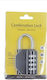 Padlock Brass Combination 1pcs