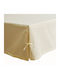 Decocraft Bed Base Cover Basic cream 90x200cm 1pcs 25-003-00003