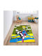 To megalo pazari Kids Synthetic Rug 80x150cm Cabbage-Yellow