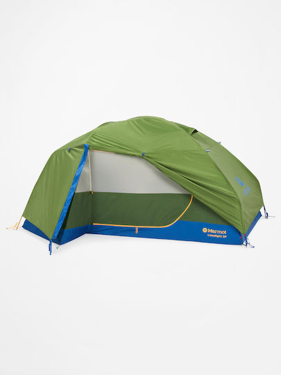 Marmot Limelight 2p Camping Tent Igloo Mountaineering Green with Double Cloth 3 Seasons for 2 People Waterproof 2000mm 224x140x109cm