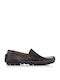 Nicon Footwear Co. Men's Leather Moccasins Black