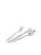 GTSA Set Löffel Kaffee/Tee Rostfreier Stahl Silber 10.1cm 12 Stück