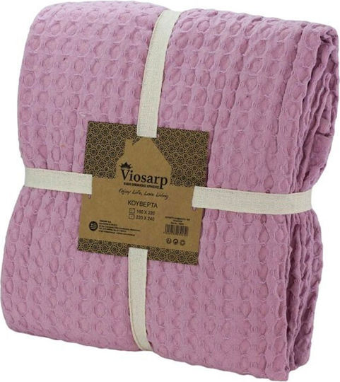 Viosarp Одеяло Пике Двойно 220x240см Розово