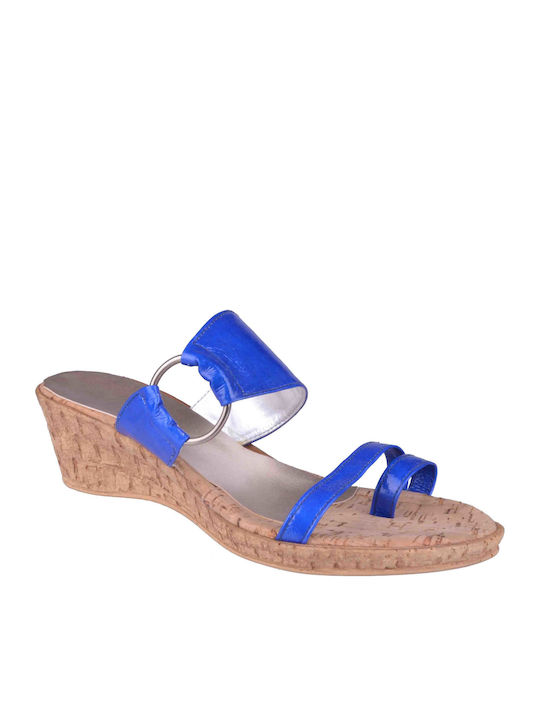 1003 Women's Platform Shoes Blue