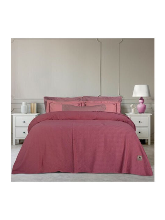 Greenwich Polo Club Blanket Pique Queen 220x240cm. Pink