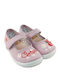 Kids Ballerinas with Hoop & Loop Closure Lilac