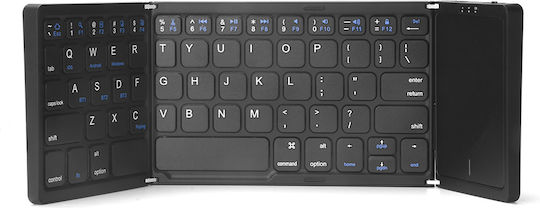B089T Fără fir Bluetooth Doar tastatura Engleză Internațională