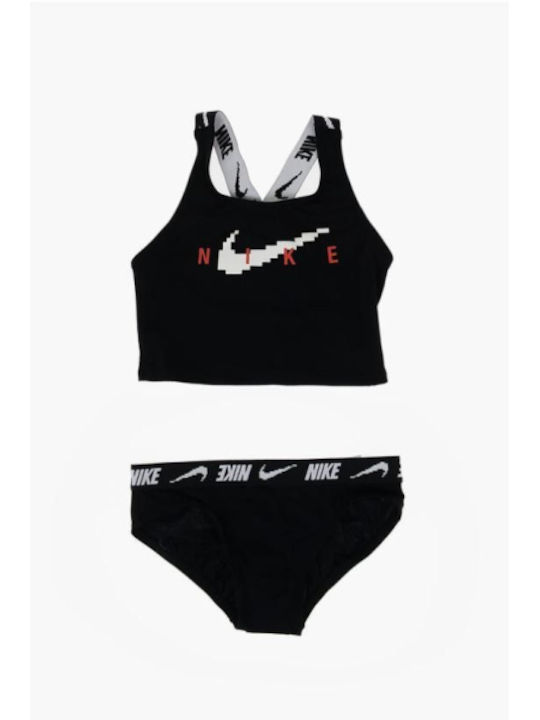Nike Παιδικό Μαγιό Μπικίνι Μαύρο