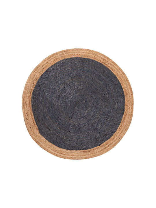 Silk Fashion 1750 Καλοκαιρινό από Γιούτα Φ200cm Natural/dark grey Silk Fashion 1750 Καλοκαιρινό από Γιούτα Φ200cm Natural/dark grey