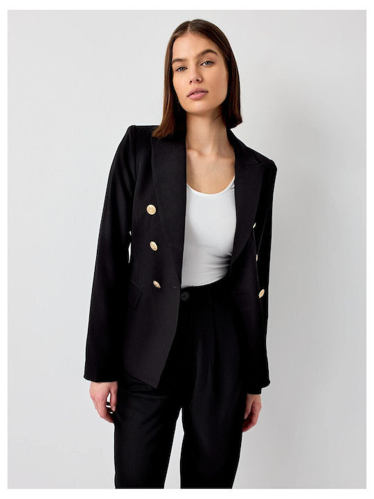 Bon Blazer pentru femei Sacou Black