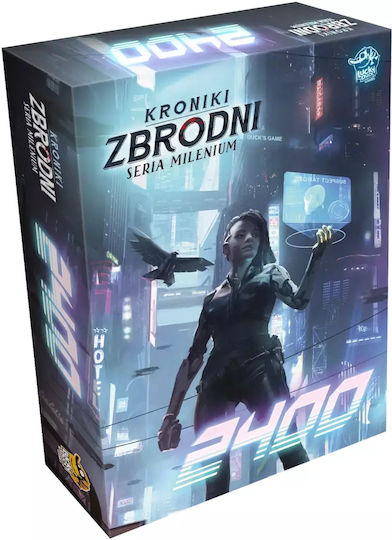 Board Game Chronicles Of Crime: 2400 (PL) for 1-4 Players 14+ Years Old (PL) Lucky Duck Games