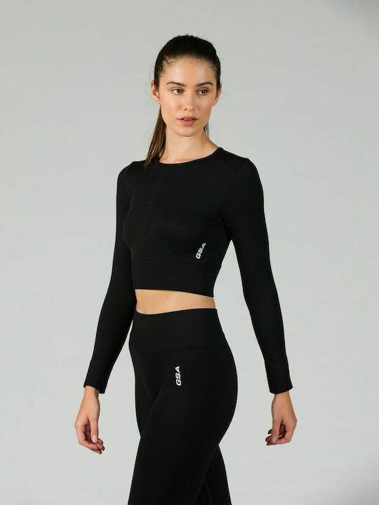 GSA GSA Damen Sport-BH Schwarz
