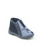 Kinderhausschuhe Stiefel Blau