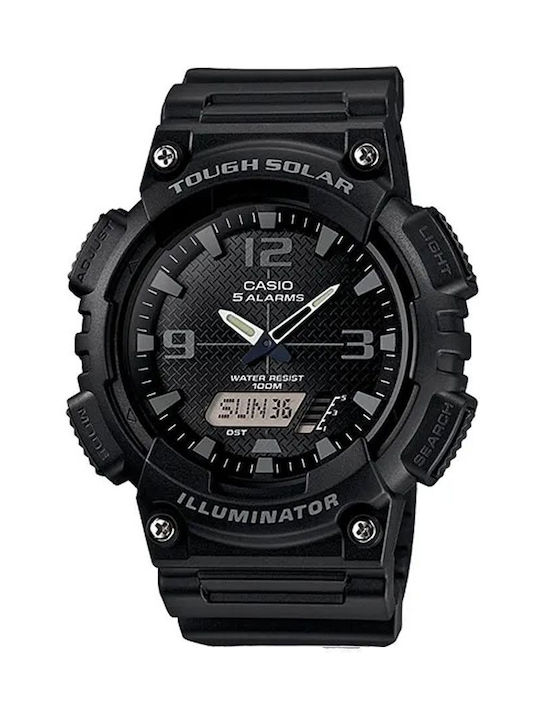 Casio Uhr Solar mit Kautschukarmband