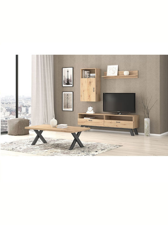 Living Room TV Unit Μελί L93xW30xH45cm