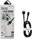 Treqa CA-8572 USB-A zu Lightning Kabel Schwarz ...